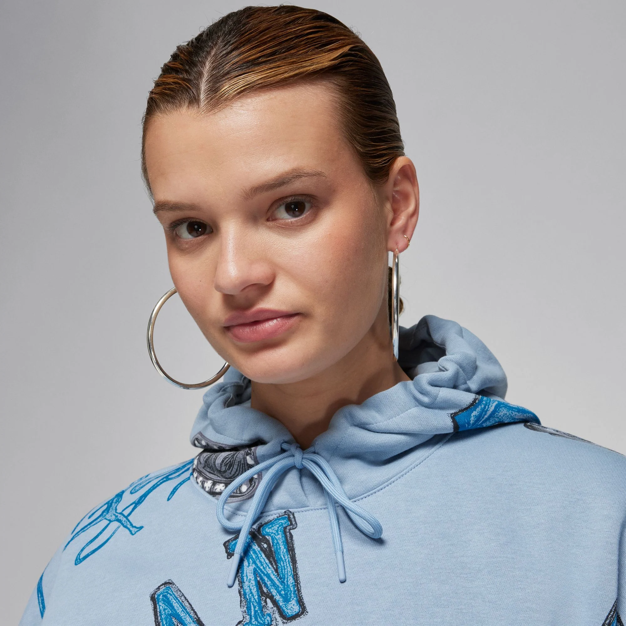 Brooklyn Long Sleeve Fleece Hoodie - Image 6